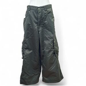 Vintage Kikwear Sound Vision Olive Cargo Pants - size 33